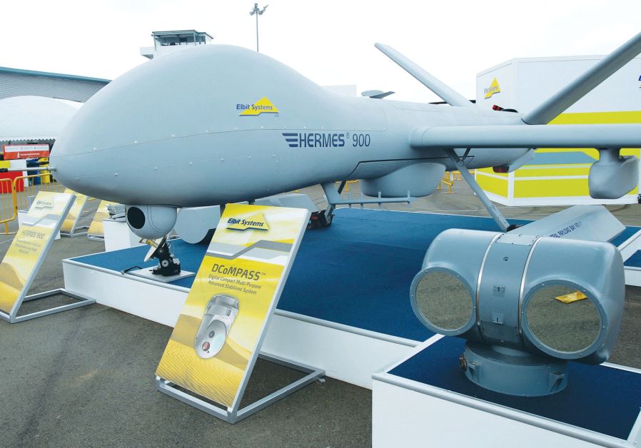 Hermes 900 UAV (Photo by: Reuters)
