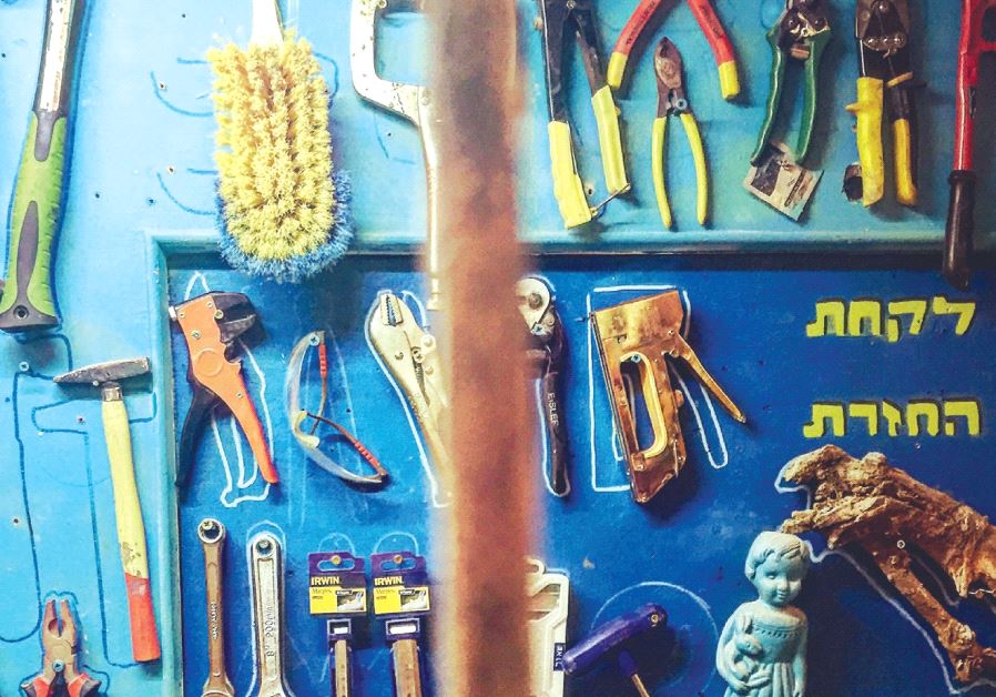 Tools of the trade on a studio workshop wall. (Credit: Ariel Hendelman)