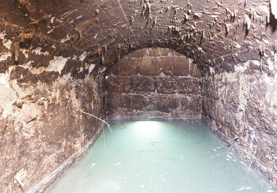  Ottaman-era water well unearthed near Beit Shemesh (Photo by: Assaf Perez, IAA)