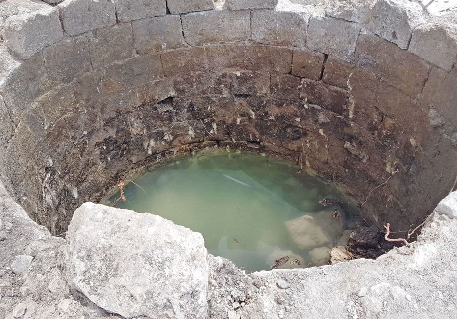 Ottaman-era water well unearthed near Beit Shemesh (Photo by: Assaf Perez, IAA)